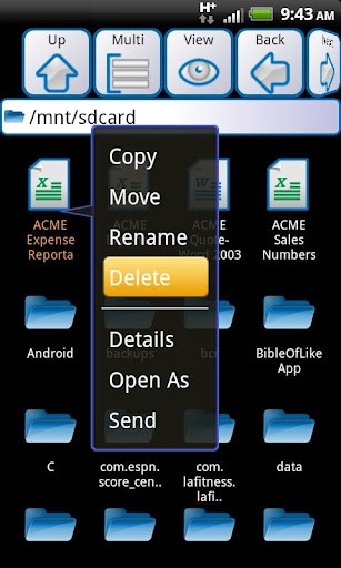 Astro File Manager