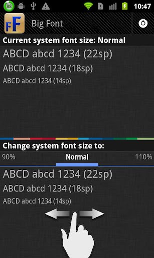 Big Font