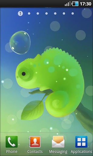 Mini Chameleon Live Wallpaper